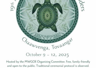 19th Many Winters Gathering of Elders
