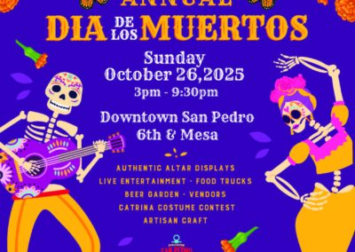 San Pedro’s 14th Annual Día De Los Muertos Festival
